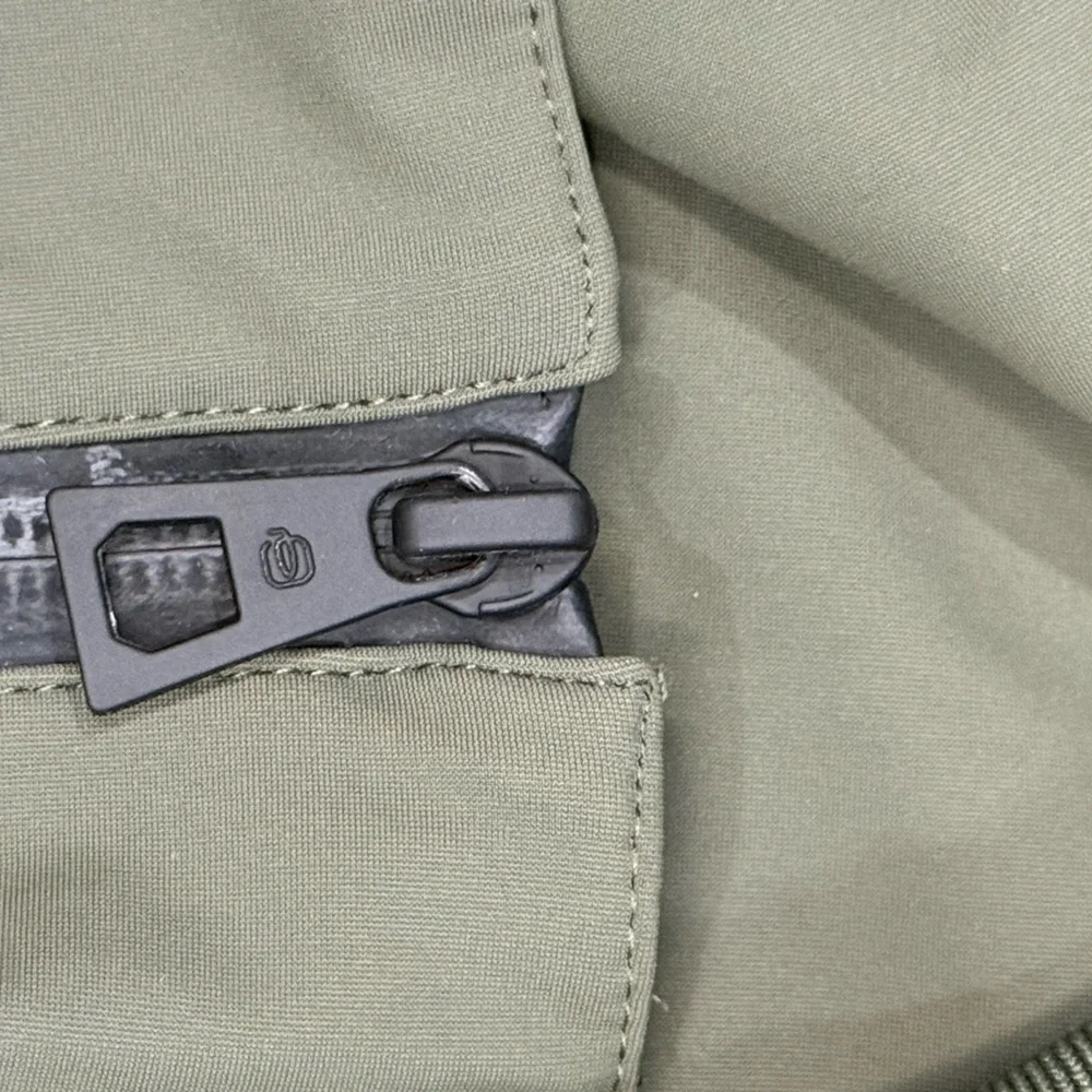 Olive Green Men's Windbreaker Jacket